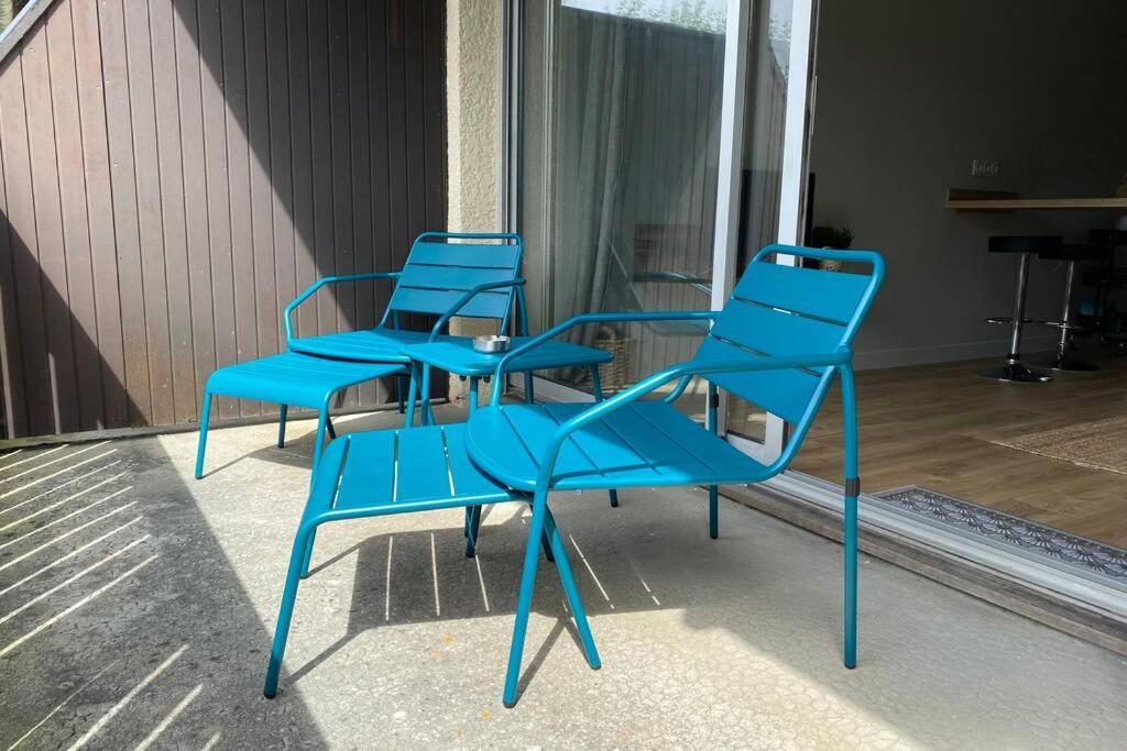 Coeur De Cabourg- Joli Studio Avec Terrasse - Apartamento Exterior foto